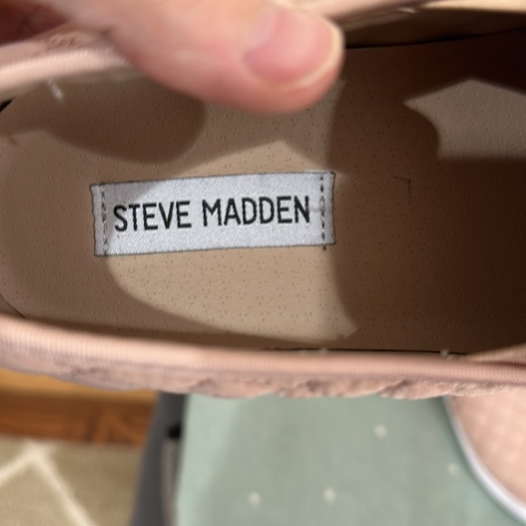 Steve Madden Womens Ecentrcq Slip-On Sneaker Shoe size 9.5M pink - Picture 7 of 7